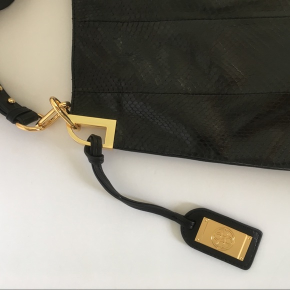 Carlisle Black Croc Real Leather Bag - Picture 14 of 16